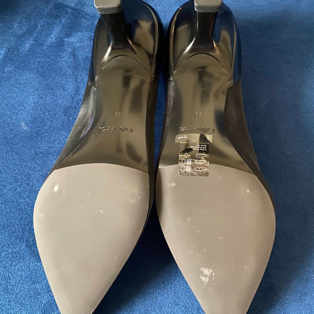 & Other Stories Mesh Kitten Heels - Picture 4 of 5